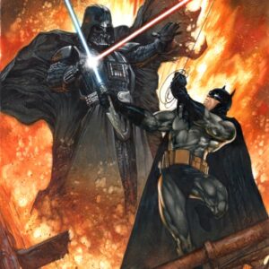 Batman vs Darth Vader by Dave Dorman